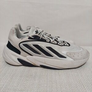 Adidas‎ Originals Ozelia Mens Size 12 Gray Black Athletic Running Shoes Sneakers